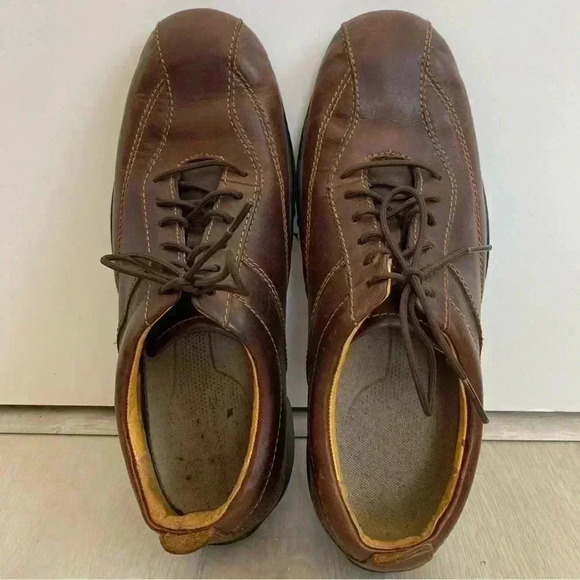 Timberland Paladian Brown Leather Sneakers 8 - Picture 2 of 9